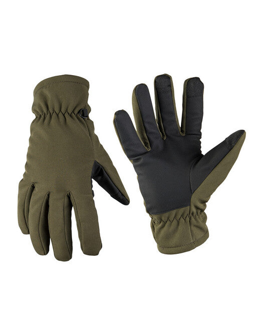 Mil-Tec Γάντια Softshell Thinsulate™, Λαδί