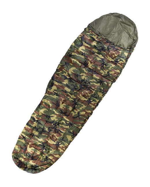 Mil-Tec COMMANDO Sleeping Bag με Θήκη, Woodland