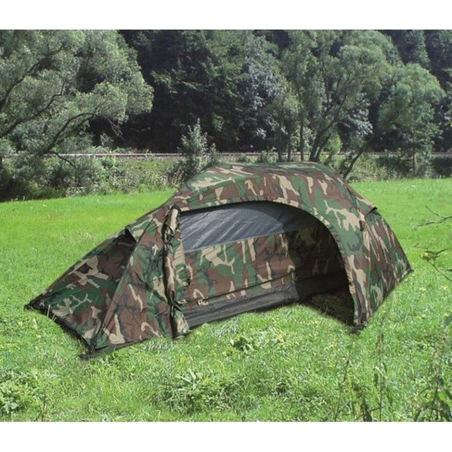 Mil-Tec σκηνή Recom για 1 άτομο, woodland, 240 x 135 x 85cm