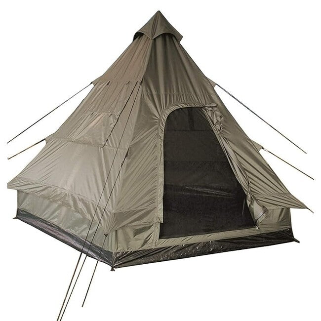 Mil-Tec Σκηνή "TIPI" Τετράγωνη για 4 Άτομα, Πράσινο