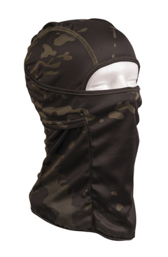 Mil-Tec Tactical podkapa s 1 otvorom, multitarn črna