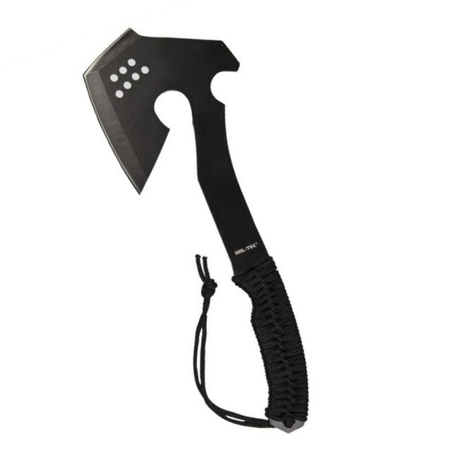 Mil-Tec Tactical Paracord Τσεκούρι, μαύρο, 36 cm