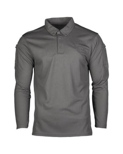 Mil-Tec Πολο-Πουκάμισο Tactical Μακρύ Μανίκι, Urban Grey