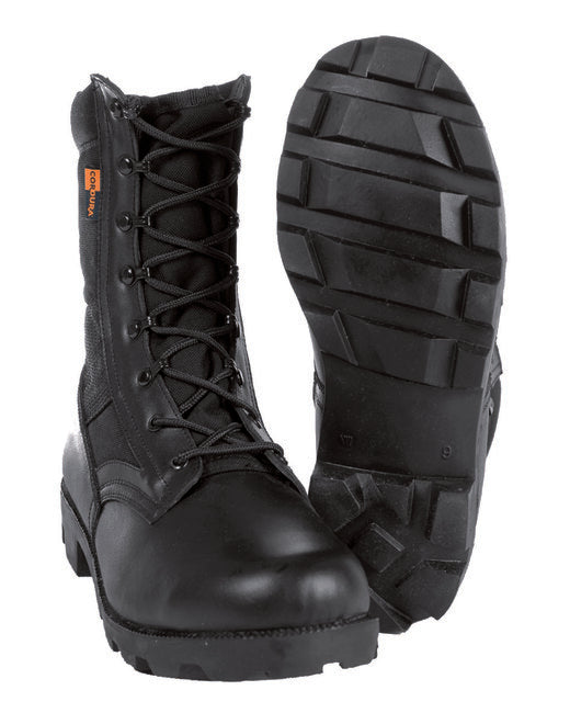 Mil-Tec US JUNGLE Παπούτσια CORDURA τύπου, μαύρο