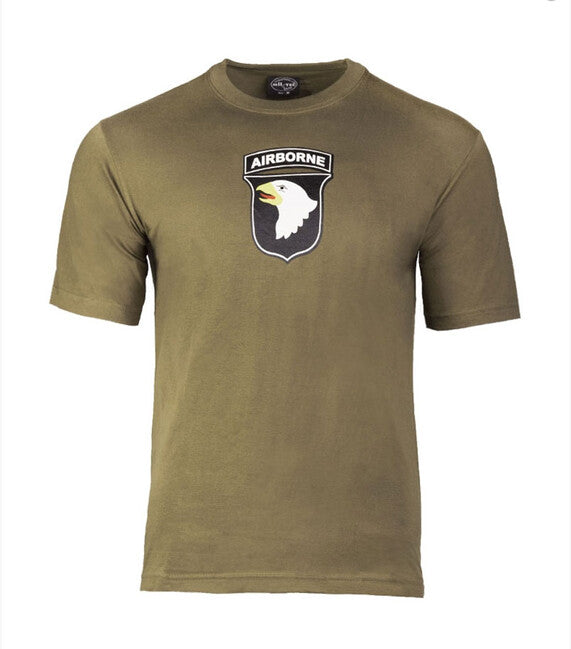 Mil-Tec Airborne μπλουζάκι, λαδί