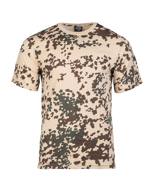 Mil-Tec Μπλουζάκι με Κοντό Μανίκι, Τροπικό Camo