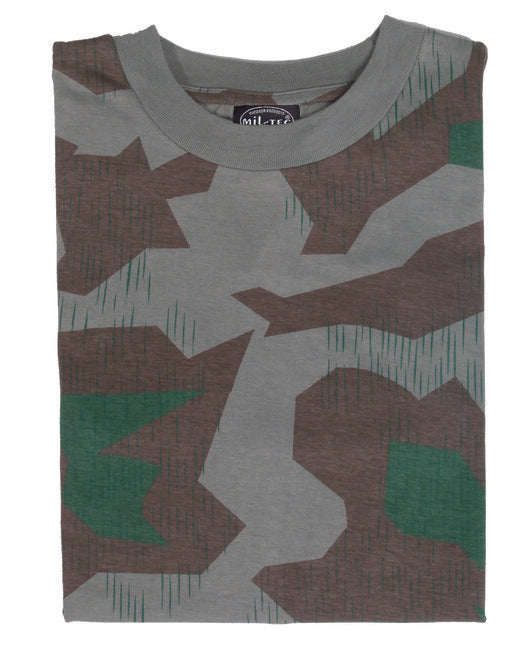 Mil-Tec WH Μπλουζάκι Κοντό Μανίκι Splinter Camo