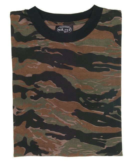 Mil-Tec Κοντομάνικο Μπλουζάκι, tiger stripe