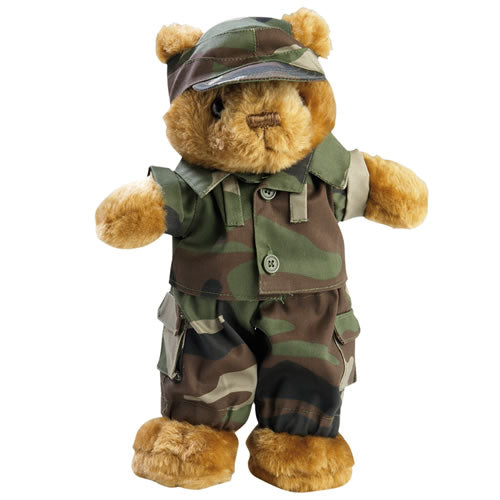 Mil-Tec Στολή για Μικρό Λούτρινο Αρκουδάκι CCE Camo