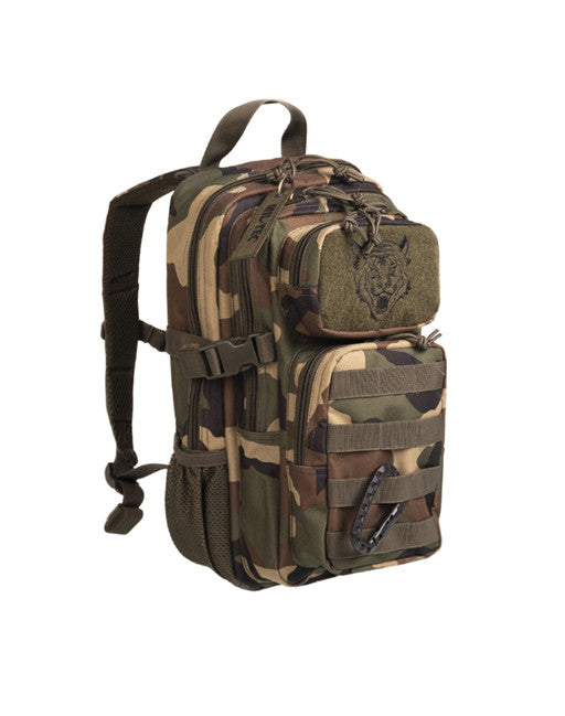 Mil-Tec σακίδιο πλάτης US Assault παιδικό woodland, 14L