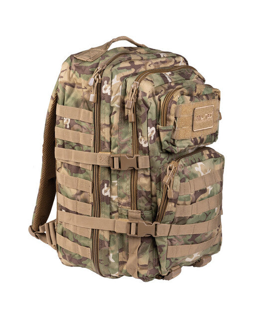 Mil-Tec Σακίδιο Πλάτης US Assault Large Woodland-Arid, 36L