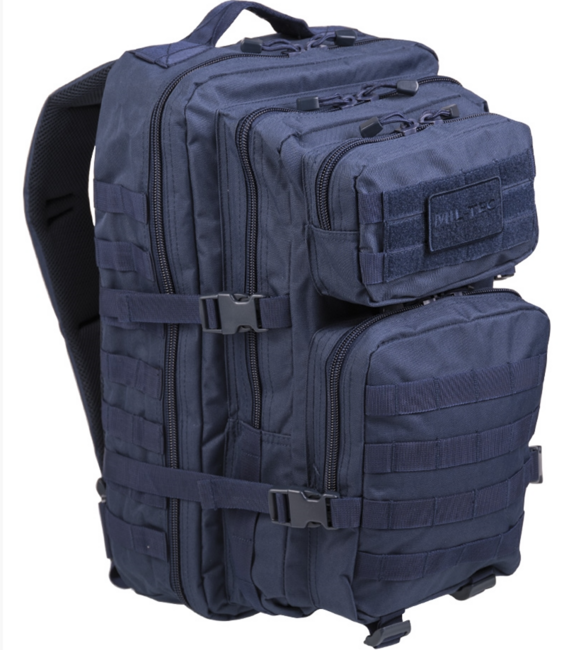 Mil-Tec Σακίδιο πλάτης US Assault Large, Σκούρο μπλε, 36L
