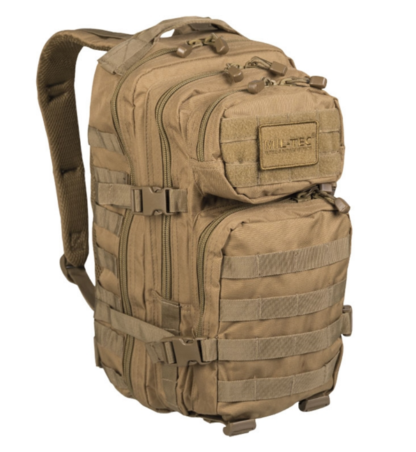 Mil-Tec Σακίδιο πλάτης US Assault Small, Coyote, 20L