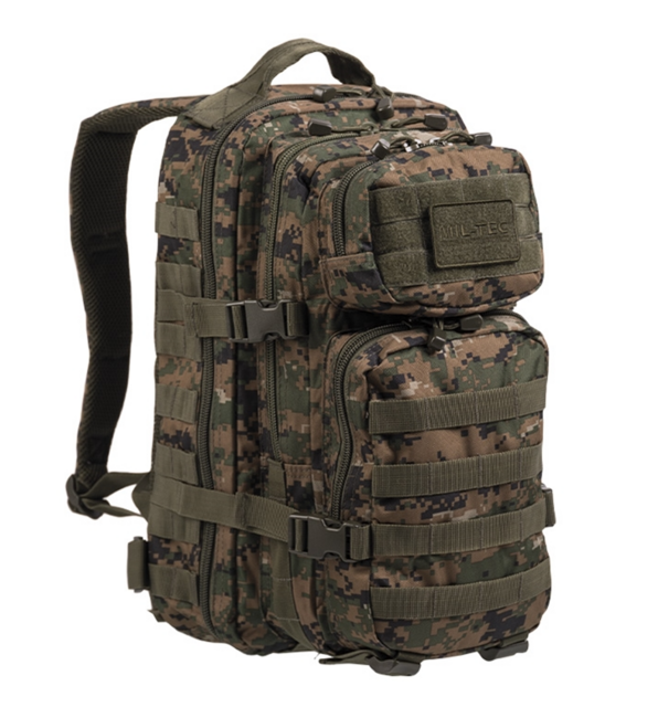 Mil-Tec Σακίδιο πλάτης US Assault Small Digital Woodland, 20L