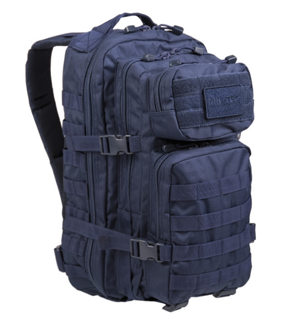 Mil-Tec US Assault Σακίδιο Πλάτης Small, Σκούρο Μπλε, 20L