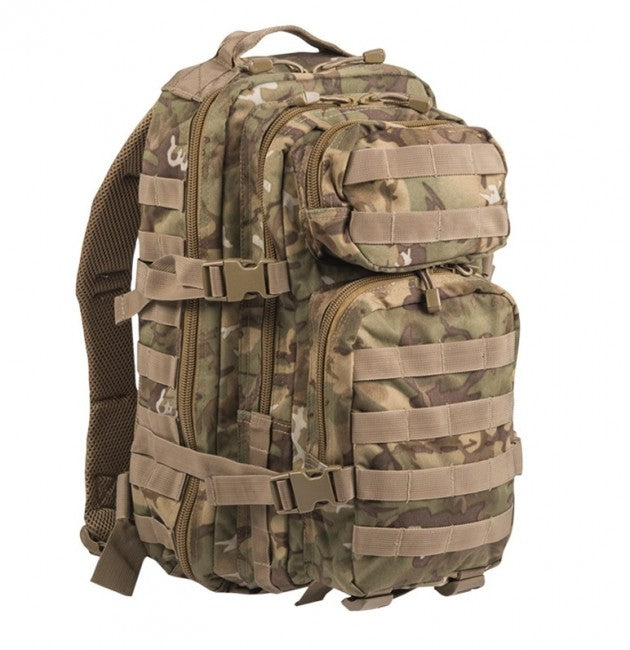 Mil-Tec Σακίδιο πλάτης US Assault Small, Woodland-Arid, 20L
