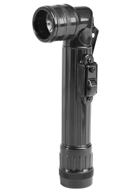 Mil-Tec US LED Φακός Large, Μαύρο, 21cm