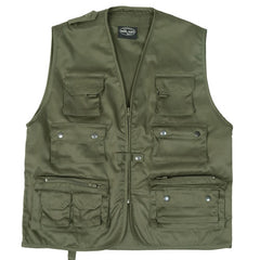 Mil-Tec Jagd Hunting Vest, Olive