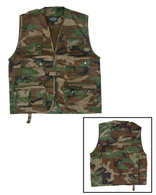 Mil-Tec Γιλέκο Κυνηγετικό JAGD, Woodland