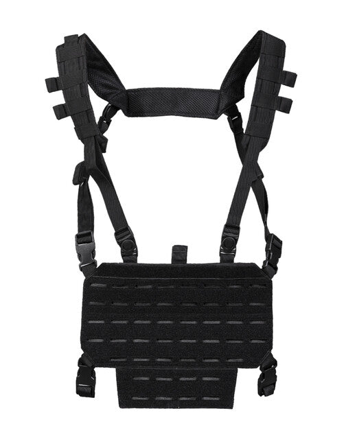Mil-Tec CHEST RIG Ελαφρύ Τακτικό Γιλέκο με LASER Panel, μαύρο