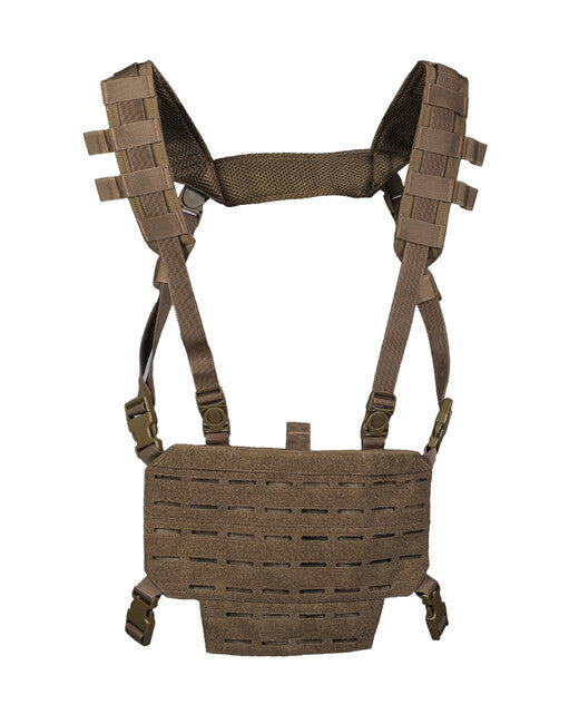 Mil-Tec CHEST RIG αμάνικο γιλέκο τακτικό ελαφρύ με LASER panel, dark coyote