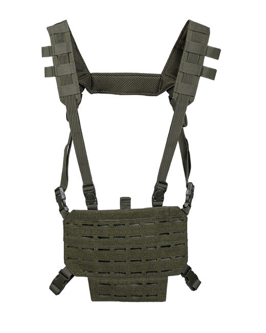 Mil-Tec CHEST RIG Ελαφρύ Γιλέκο Τακτικό με LASER Panel, Πράσινο