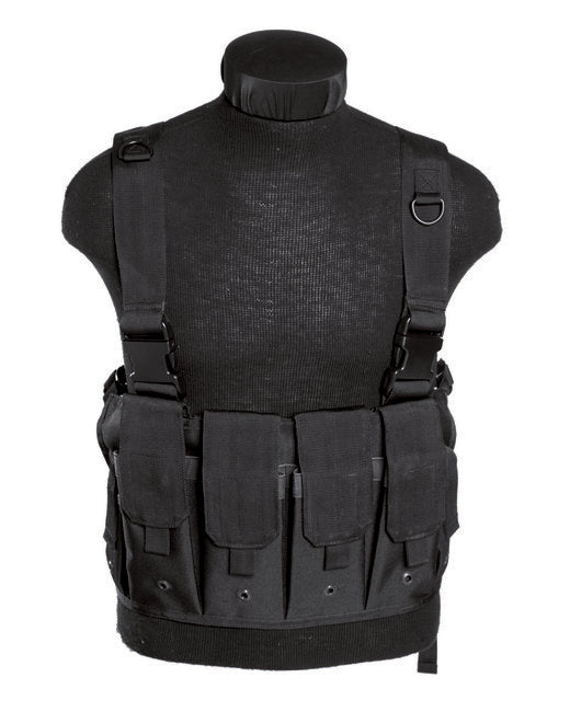Mil-Tec MAG CHEST RIG αμάνικο γιλέκο τακτικό, μαύρο