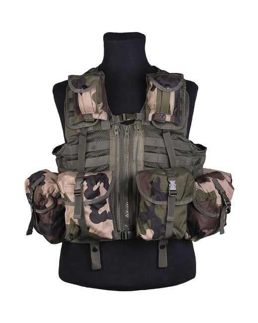 Mil-Tec MODULAR SYSTEM Αμάνικο Γιλέκο Τακτικό με 8 Τσέπες, CCE Camo