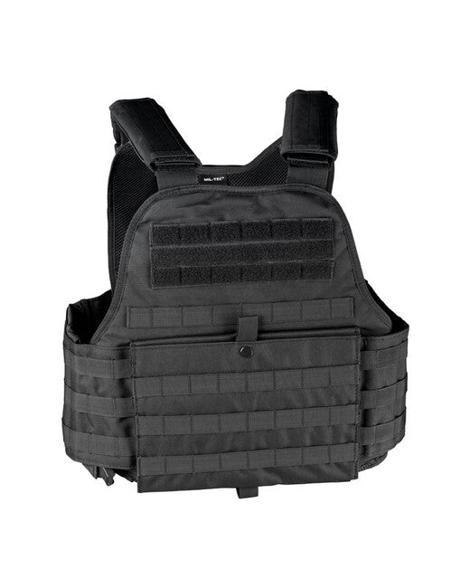 Mil-Tec Γιλέκο MOLLE Tactical Plate Carrier, Μαύρο