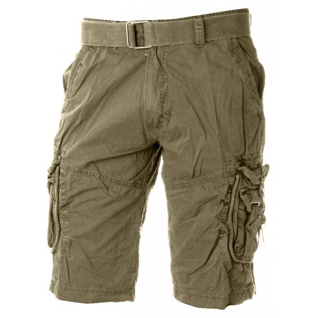 Mil-Tec Vintage Σορτς Prewash, λαδί
