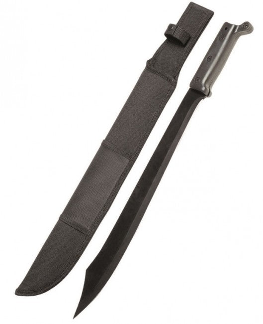 Mil-Tec Wood Μαχαίρι Jungle με Θήκη, Μαύρο, 54cm