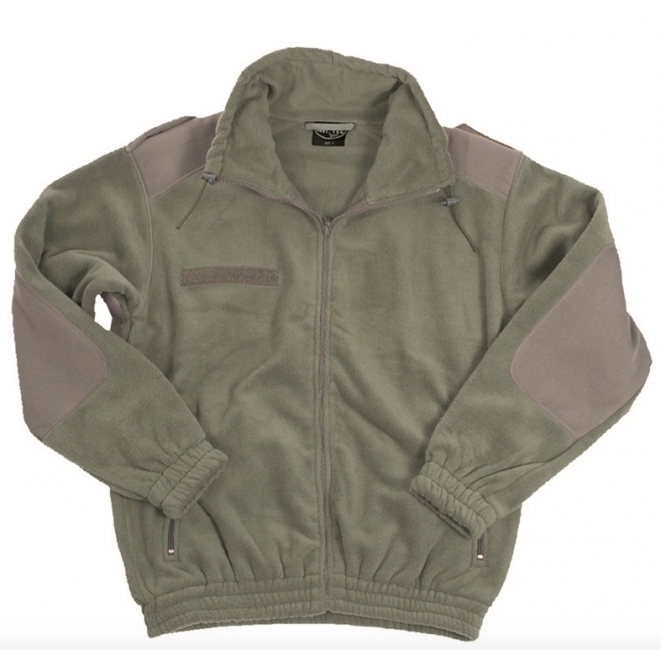 Mil-Tec Φούτερ Fleece με Ενίσχυση, Λαδί