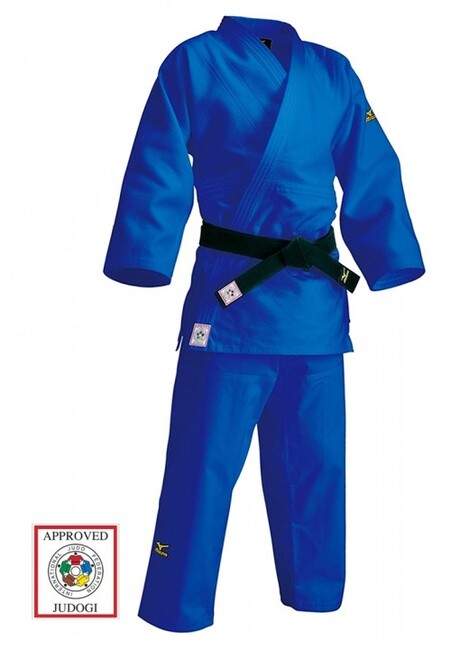 Mizuno Yusho III IJF κιμονό judo 750g, μπλε