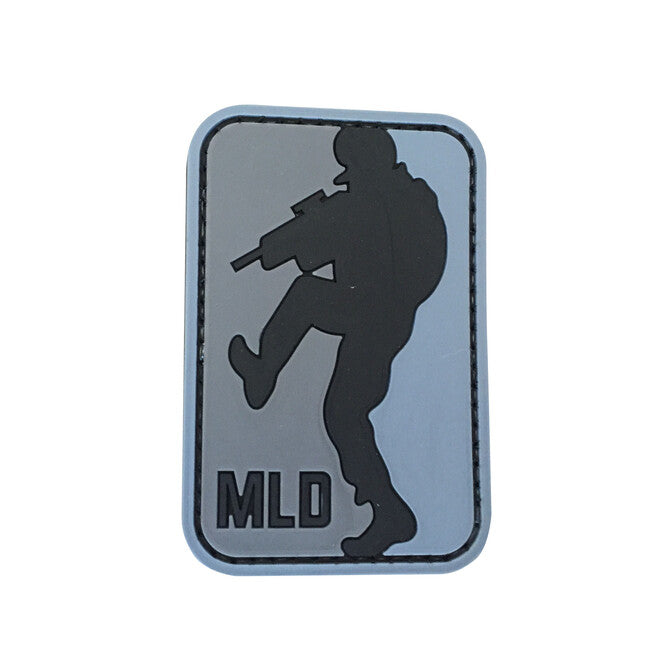 WARAGOD MLD-Major League DoorKicker Κέντημα PVC, Μαύρο