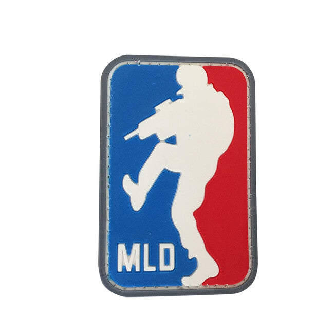 WARAGOD MLD-Major League DoorKicker Σήμα PVC, Λευκό