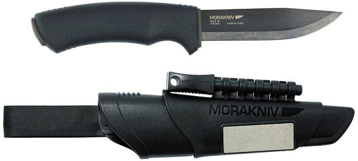 Mora of Sweden Bushcraft Survival μαχαίρι, μαύρο