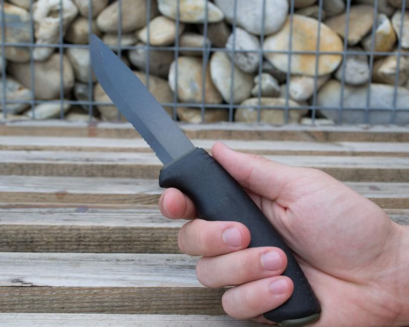 Mora of Sweden Bushcraft SRT Μαχαίρι, Μαύρο