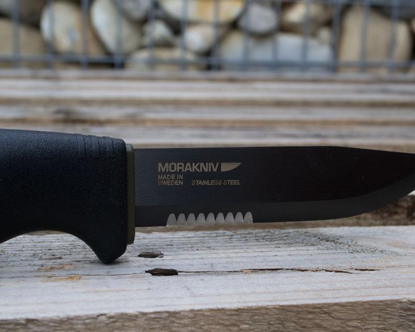 Mora of Sweden Bushcraft SRT Μαχαίρι, Μαύρο