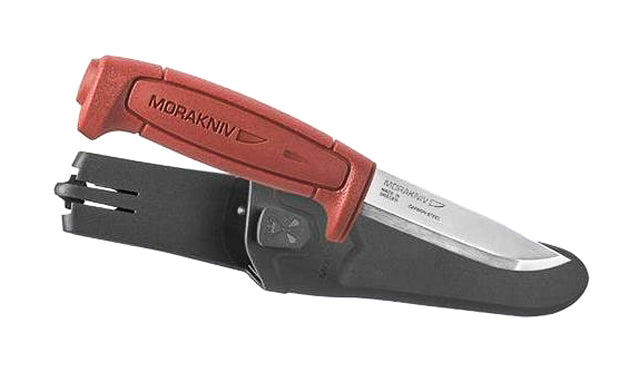 Mora of Sweden Basic 511 Μαχαίρι Άνθρακα, Κόκκινο