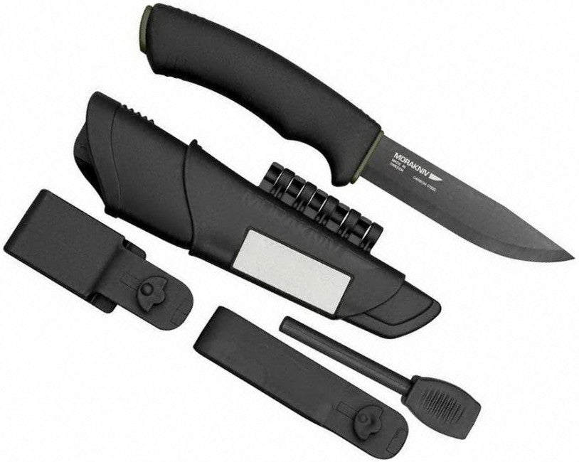 Mora of Sweden Bushcraft Survival μαχαίρι, μαύρο