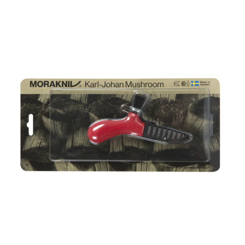 Morakniv Karl Johan μαχαίρι για μανιτάρια, κόκκινο