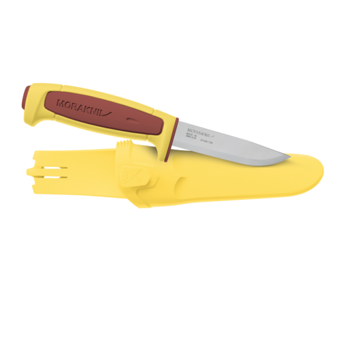Morakniv Basic 546 Μαχαίρι Outdoorway Περιορισμένη Έκδοση 2023 (S), Κόκκινο/Κίτρινο