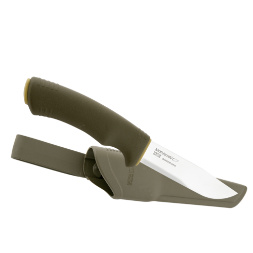Morakniv Bushcraft Forest Μαχαίρι Outdoorowy, Λαδί Πράσινο