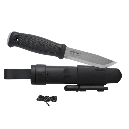 Morakniv Garberg Μαχαίρι Εξωτερικού Χώρου με Σετ Επιβίωσης (S), Μαύρο