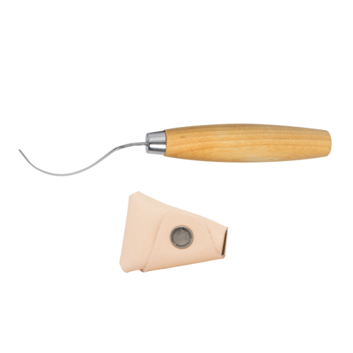 Morakniv 163 Double Edge Μαχαίρι Ξυλογλυπτικής + Θήκη, Ξύλινο