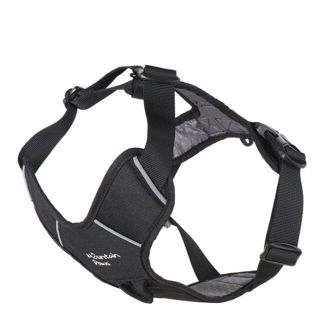 Mountain Paws Dog Harness Θώρακας Σκύλου με Επενδυμένο Όπλισμό, Μαύρο, Μεγάλο