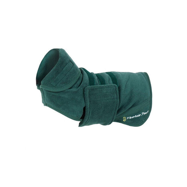 Mountain Paws Dog Robes Μπουρνούζι για Σκύλους μεσαίο, πράσινο