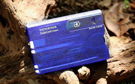 Victorinox SwissCard Πολυλειτουργική κάρτα 10σε1, μπλε