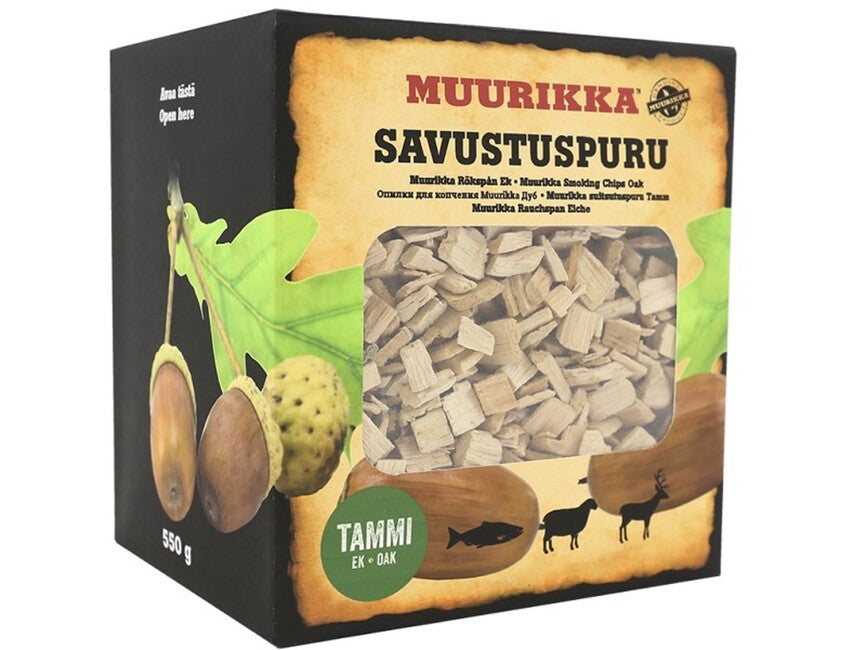 Muurikka Τσιπ Καπνίσματος Δρυός, 550g