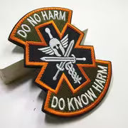 WARAGOD Do No Harm The Vintage Totem Legion Symbol 04 κεντημένη μπάλωμα